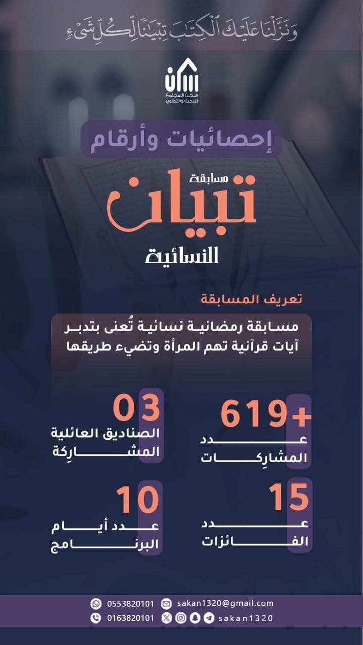 مسابقة تبيان النسائية